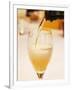 Champagne Flute with Gosset Grand Reserve Champagne, Restaurant Les Berceaux, Patrick Michelon-Per Karlsson-Framed Photographic Print