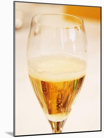 Champagne Flute with Gosset Grand Reserve Champagne, Restaurant Les Berceaux, Patrick Michelon-Per Karlsson-Mounted Photographic Print