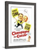 Champagne for Caesar-null-Framed Art Print