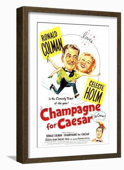 Champagne for Caesar-null-Framed Art Print