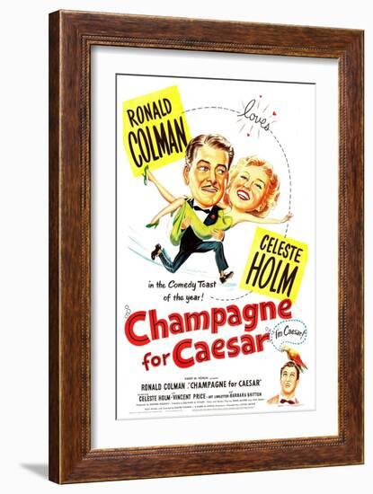 Champagne for Caesar-null-Framed Art Print