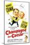 Champagne for Caesar-null-Mounted Art Print