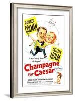 Champagne for Caesar-null-Framed Art Print