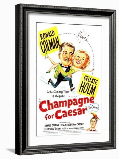 Champagne for Caesar-null-Framed Art Print