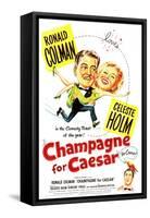 Champagne for Caesar-null-Framed Stretched Canvas