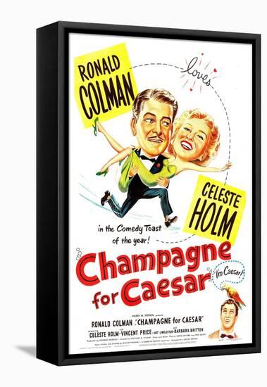 Champagne for Caesar-null-Framed Stretched Canvas