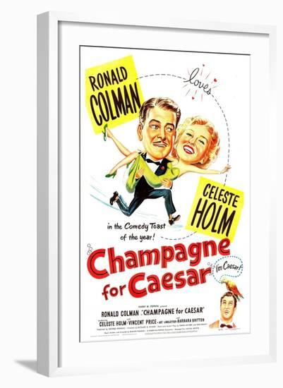 Champagne for Caesar-null-Framed Art Print