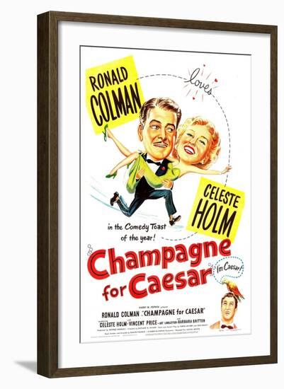 Champagne for Caesar-null-Framed Art Print