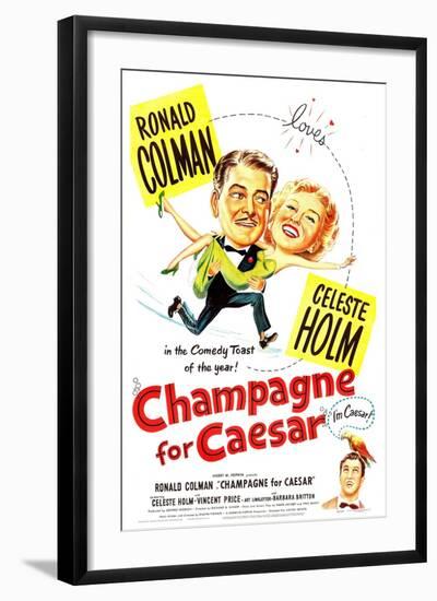 Champagne for Caesar-null-Framed Art Print