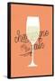 Champagne For The Pain-null-Framed Poster