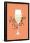 Champagne For The Pain-null-Framed Poster