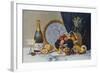 Champagne, Fruit Dessert-null-Framed Art Print