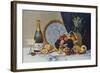 Champagne, Fruit Dessert-null-Framed Art Print
