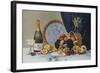 Champagne, Fruit Dessert-null-Framed Art Print