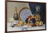 Champagne, Fruit Dessert-null-Framed Art Print