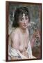 Champagne Girl by Hans Olaf Heyerdahl-Hans Olaf Heyerdahl-Framed Giclee Print