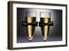 Champagne Glasses with Conceptual Same Sex Decoration-Alfred Cats-Framed Photographic Print