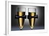 Champagne Glasses with Conceptual Same Sex Decoration-Alfred Cats-Framed Photographic Print