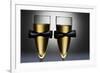 Champagne Glasses with Conceptual Same Sex Decoration-Alfred Cats-Framed Photographic Print