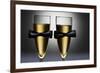 Champagne Glasses with Conceptual Same Sex Decoration-Alfred Cats-Framed Photographic Print