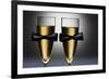 Champagne Glasses with Conceptual Same Sex Decoration-Alfred Cats-Framed Photographic Print