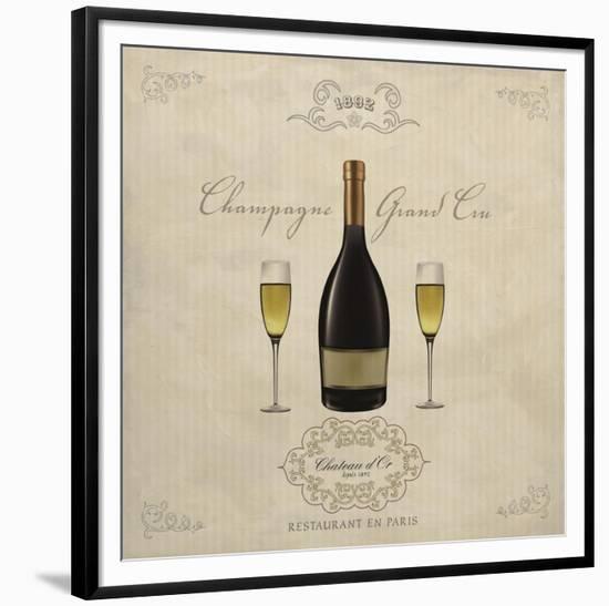 Champagne Grand Cru-Sandro Ferrari-Framed Art Print