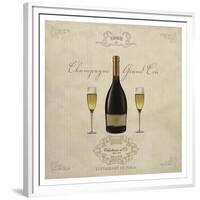 Champagne Grand Cru-Sandro Ferrari-Framed Art Print