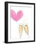 Champagne Heart-Lanie Loreth-Framed Art Print