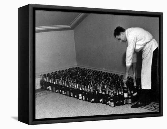 Champagne Hoard-null-Framed Stretched Canvas