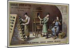 Champagne Manufacturing-null-Mounted Giclee Print