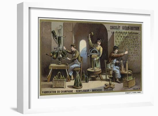 Champagne Manufacturing-null-Framed Giclee Print