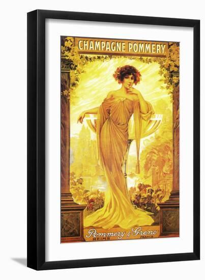 Champagne Pommery-Vintage Apple Collection-Framed Giclee Print