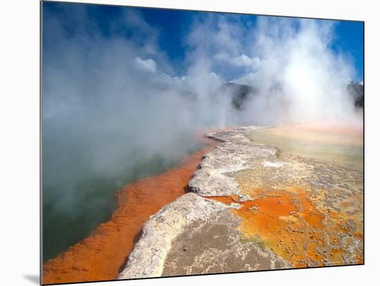 Champagne Pool, Waiotapu Thermal Wonderland near Rotorua, New Zealand-David Wall-Mounted Photographic Print