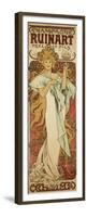 Champagne Ruinart, 1896-Alphonse Mucha-Framed Premium Giclee Print