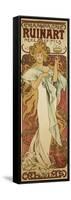 Champagne Ruinart, 1896-Alphonse Mucha-Framed Stretched Canvas