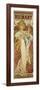 Champagne Ruinart, 1896-Alphonse Mucha-Framed Premium Giclee Print