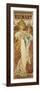 Champagne Ruinart, 1896-Alphonse Mucha-Framed Giclee Print