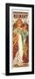 Champagne Ruinart-Alphonse Mucha-Framed Art Print