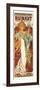 Champagne Ruinart-Alphonse Mucha-Framed Art Print