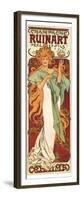 Champagne Ruinart-Alphonse Mucha-Framed Premium Giclee Print