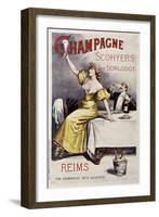 Champagne Scohyers-null-Framed Giclee Print