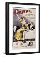 Champagne Scohyers-null-Framed Giclee Print