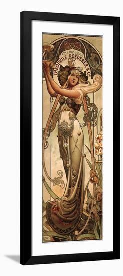 Champagne Theophile Roederer-Louis-Theophile Hingre-Framed Art Print