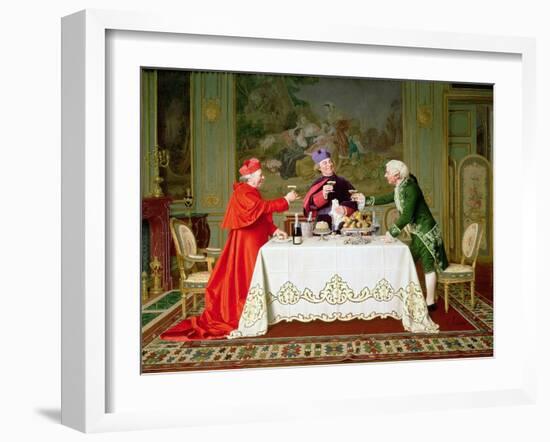 Champagne Toast-Andrea Landini-Framed Giclee Print