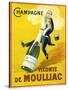 Champagne Vicomte De Moulliac-null-Stretched Canvas