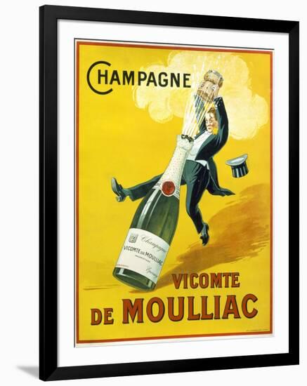 Champagne Vicomte De Moulliac-null-Framed Giclee Print