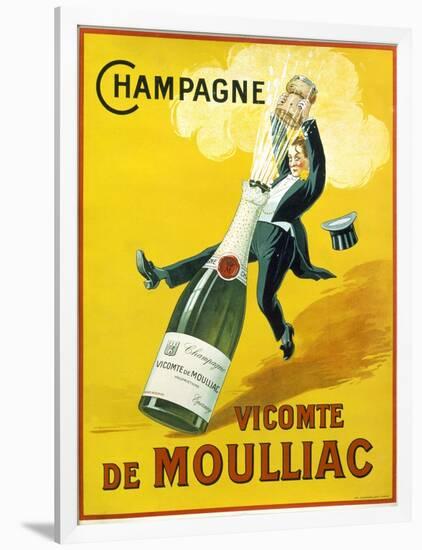 Champagne Vicomte De Moulliac-null-Framed Giclee Print