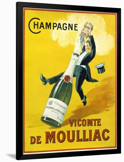 Champagne Vicomte De Moulliac-null-Framed Giclee Print