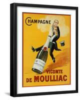 Champagne-null-Framed Art Print