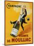 Champagne-null-Mounted Art Print